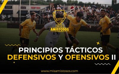 Principios tácticos Ofensivos y Defensivos del fútbol. Principios tácticos defensivos Parte II